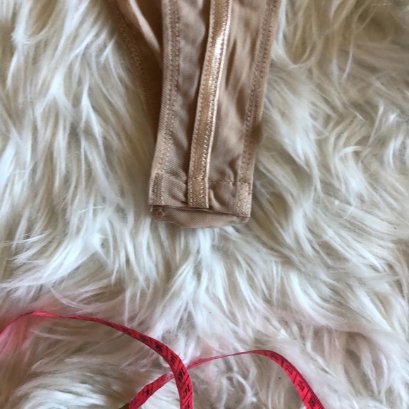NWT Mocha Colored Bondage Style Bodysuit L - Picture 4 of 8